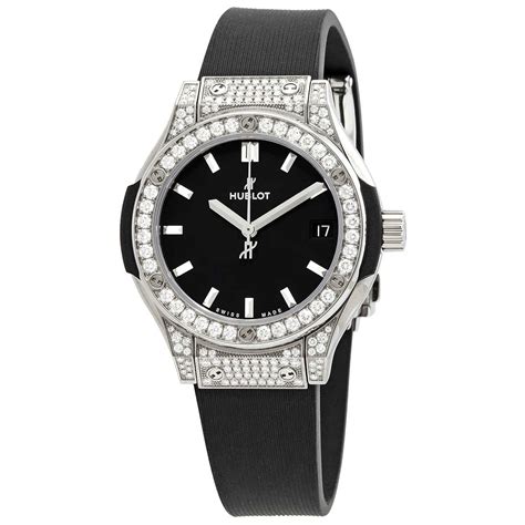 Hublot ladies watch with diamonds